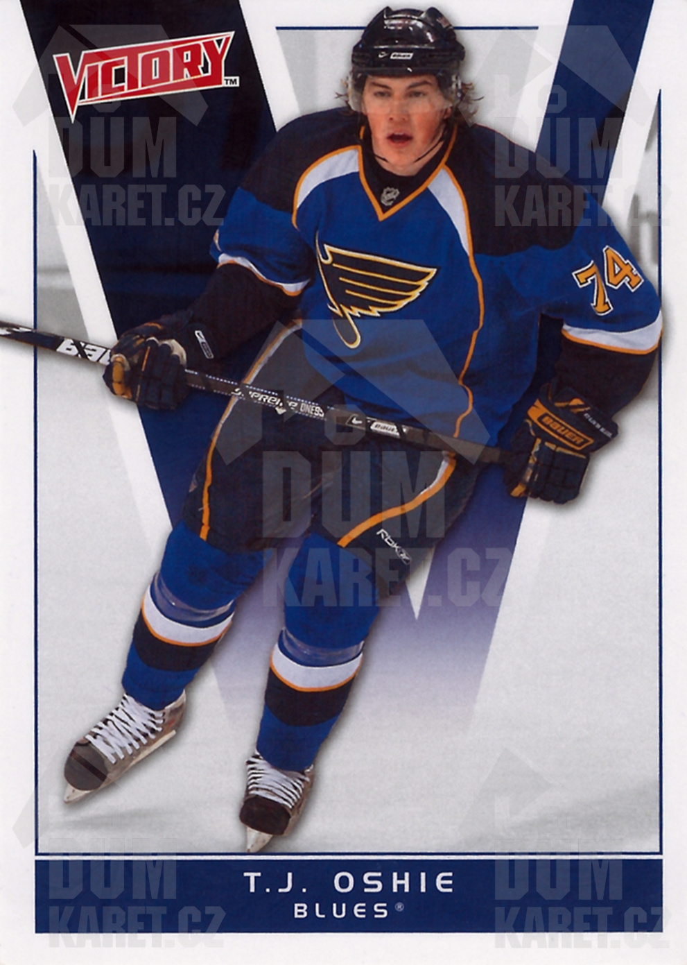 T.J. Oshie - 2010/11 Victory Hockey - #170