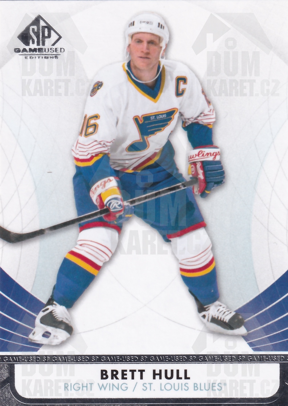Brett Hull - 2012/13 SP Game Used Hockey - #15
