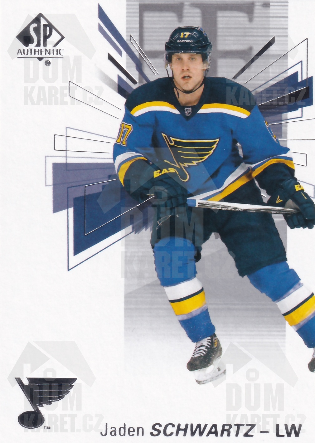Jaden Schwartz - 2016/17 SP Authentic Hockey - #17