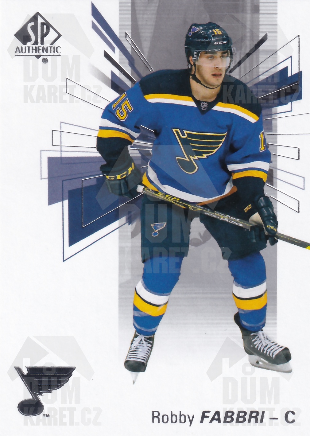 Robby Fabbri - 2016/17 SP Authentic Hockey - #55