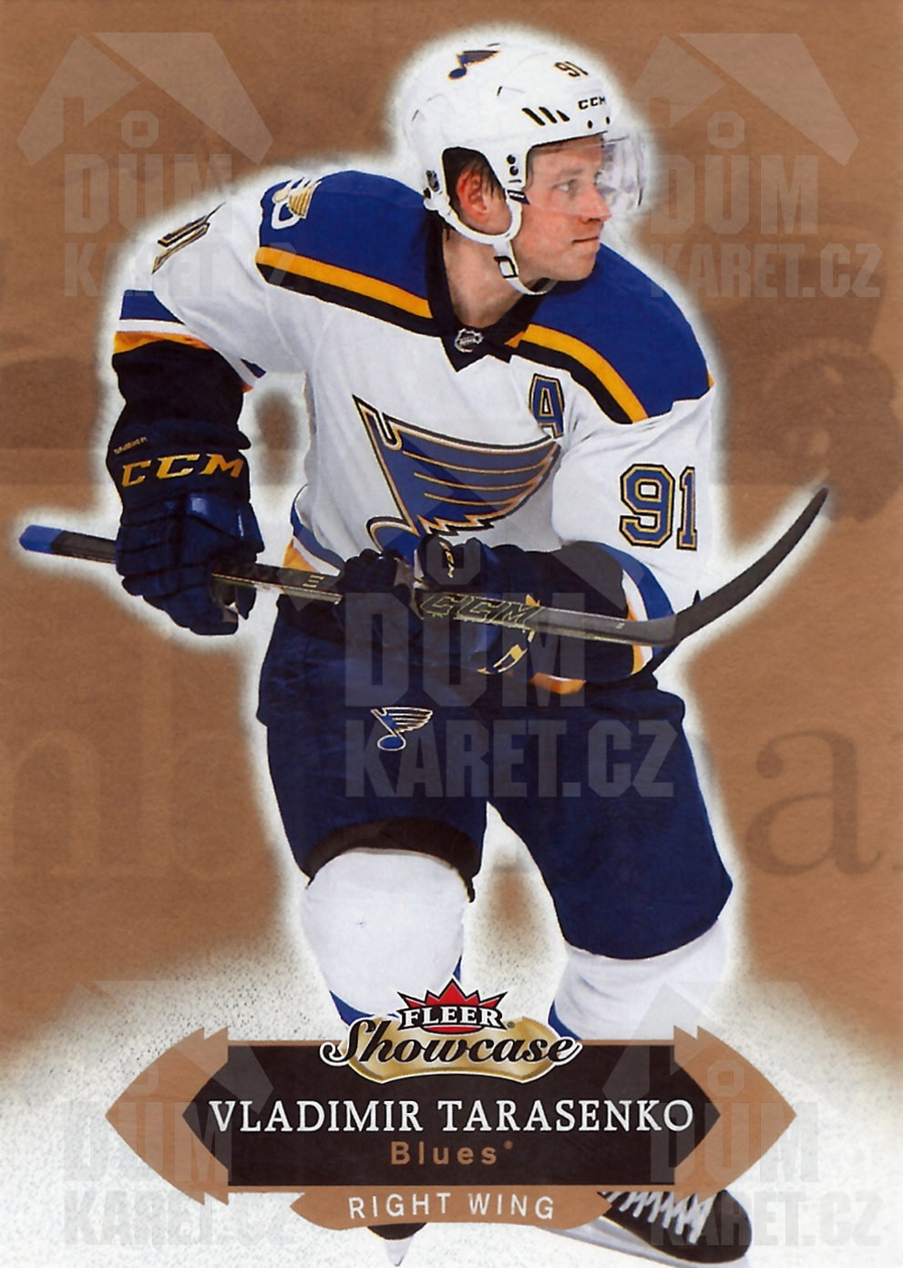 Vladimir Tarasenko - 2016/17 Fleer Showcase Hockey - #20