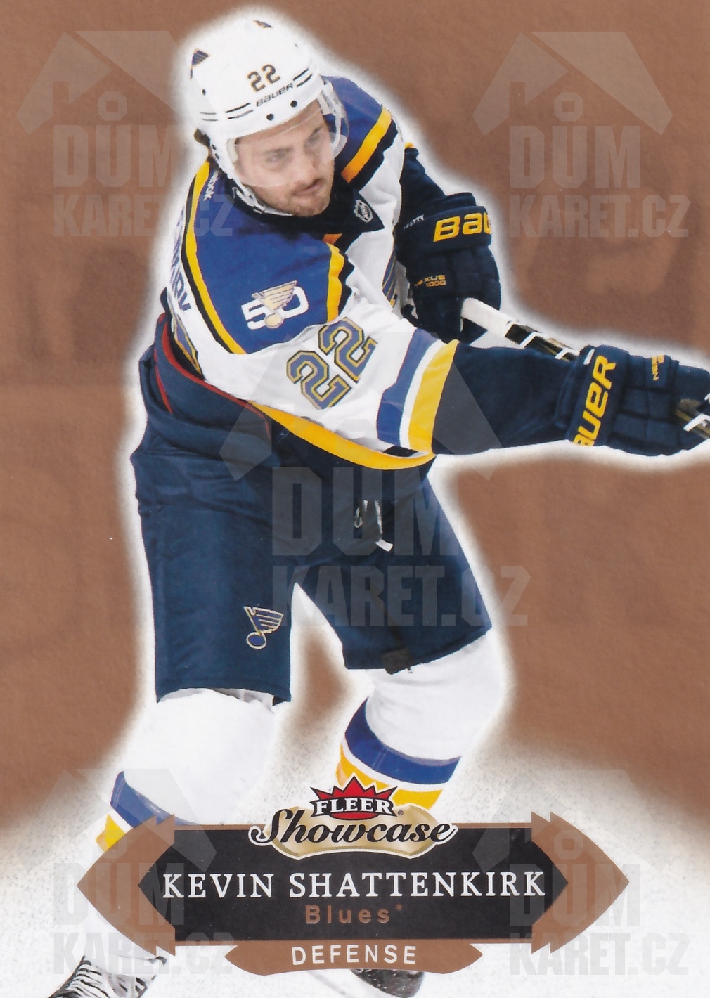 Kevin Shattenkirk - 2016/17 Fleer Showcase Hockey - #68
