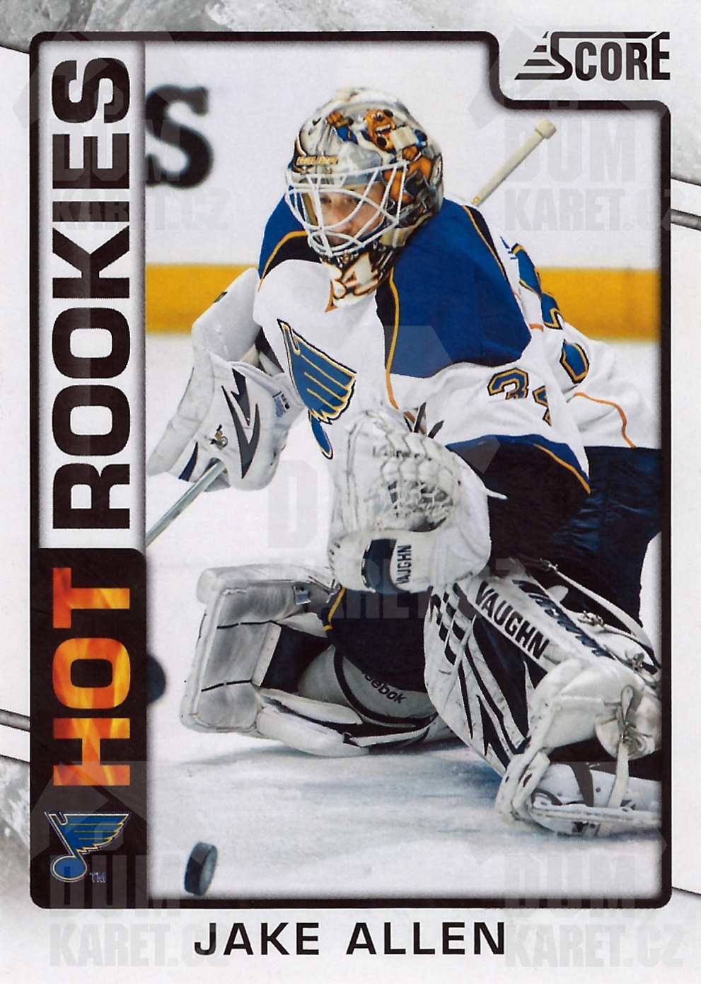 Jake Allen - 2012/13 Score Hockey - Hot Rookies - #544