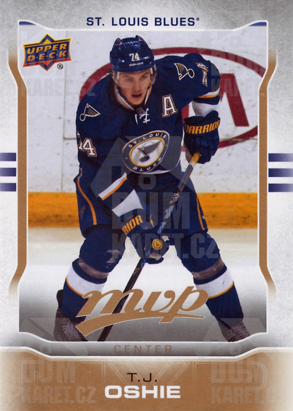 T.J. Oshie - 2014/15 MVP Hockey - #24