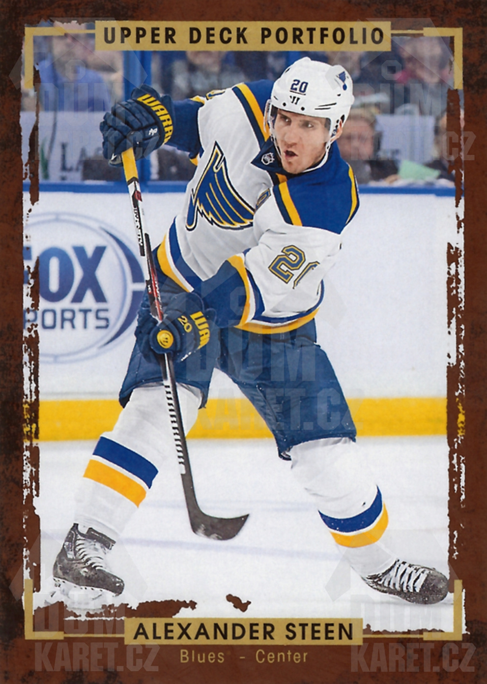 Alexander Steen - 2015/16 UD Portfolio Hockey - #129