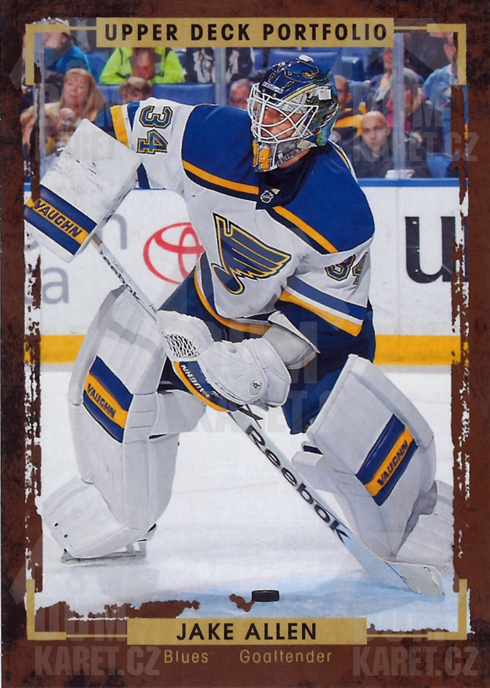 Jake Allen - 2015/16 UD Portfolio Hockey - #28