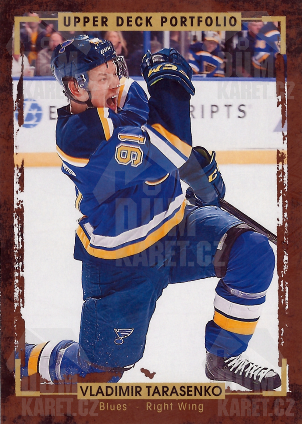 Vladimir Tarasenko - 2015/16 UD Portfolio Hockey - #100