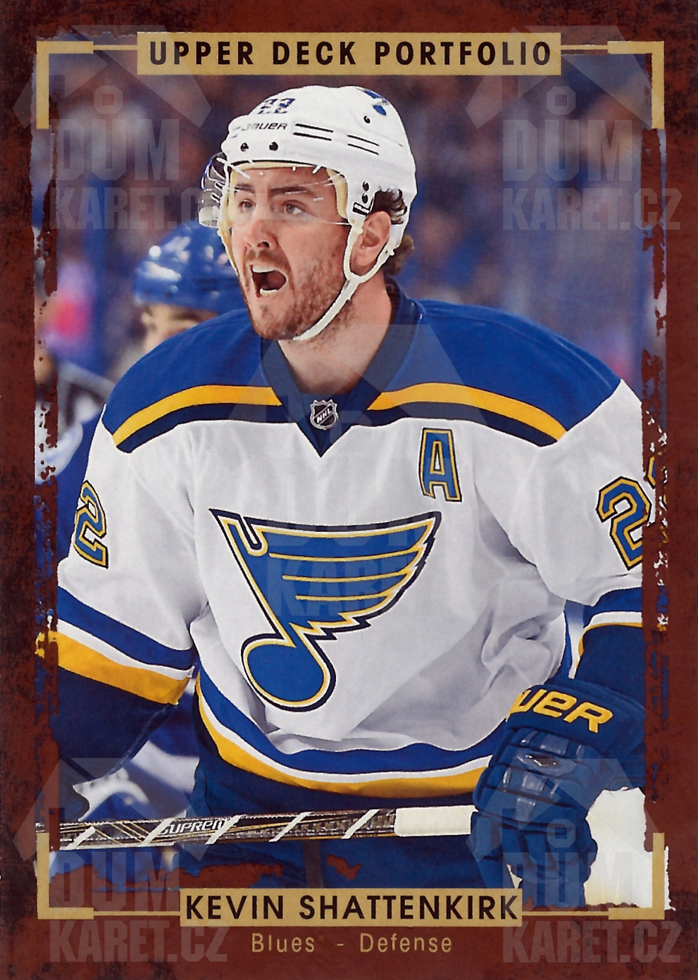 Kevin Shattenkirk - 2015/16 UD Portfolio Hockey - #116