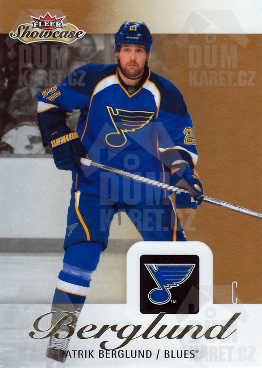 Patrik Berglund - 2013/14 Fleer Showcase Hockey - #84