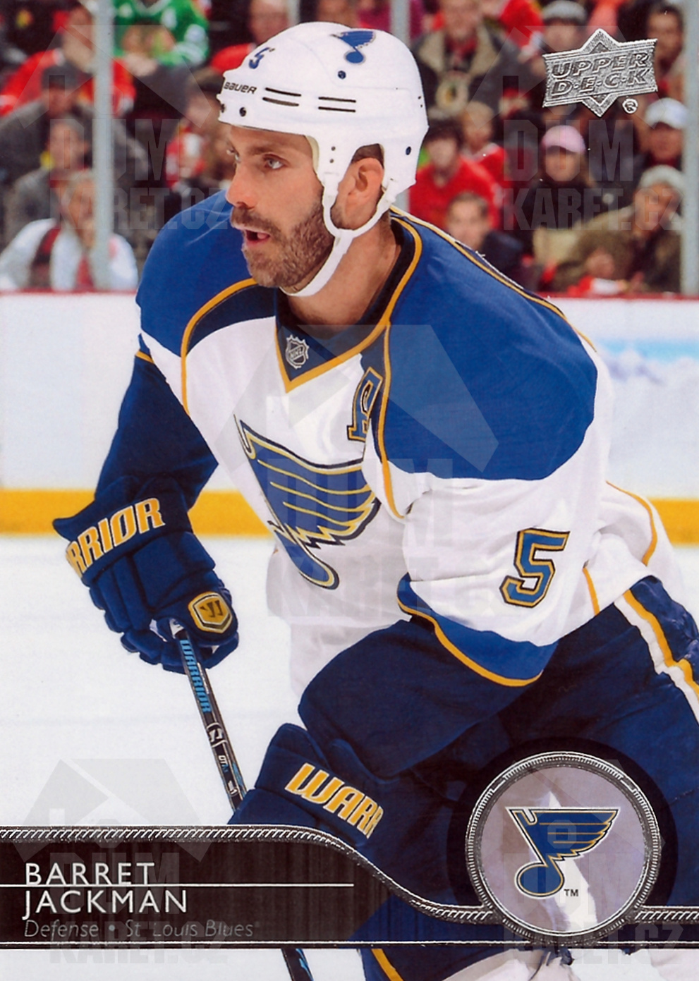 Barret Jackman - 2014/15 UD Series I. Hockey - #167