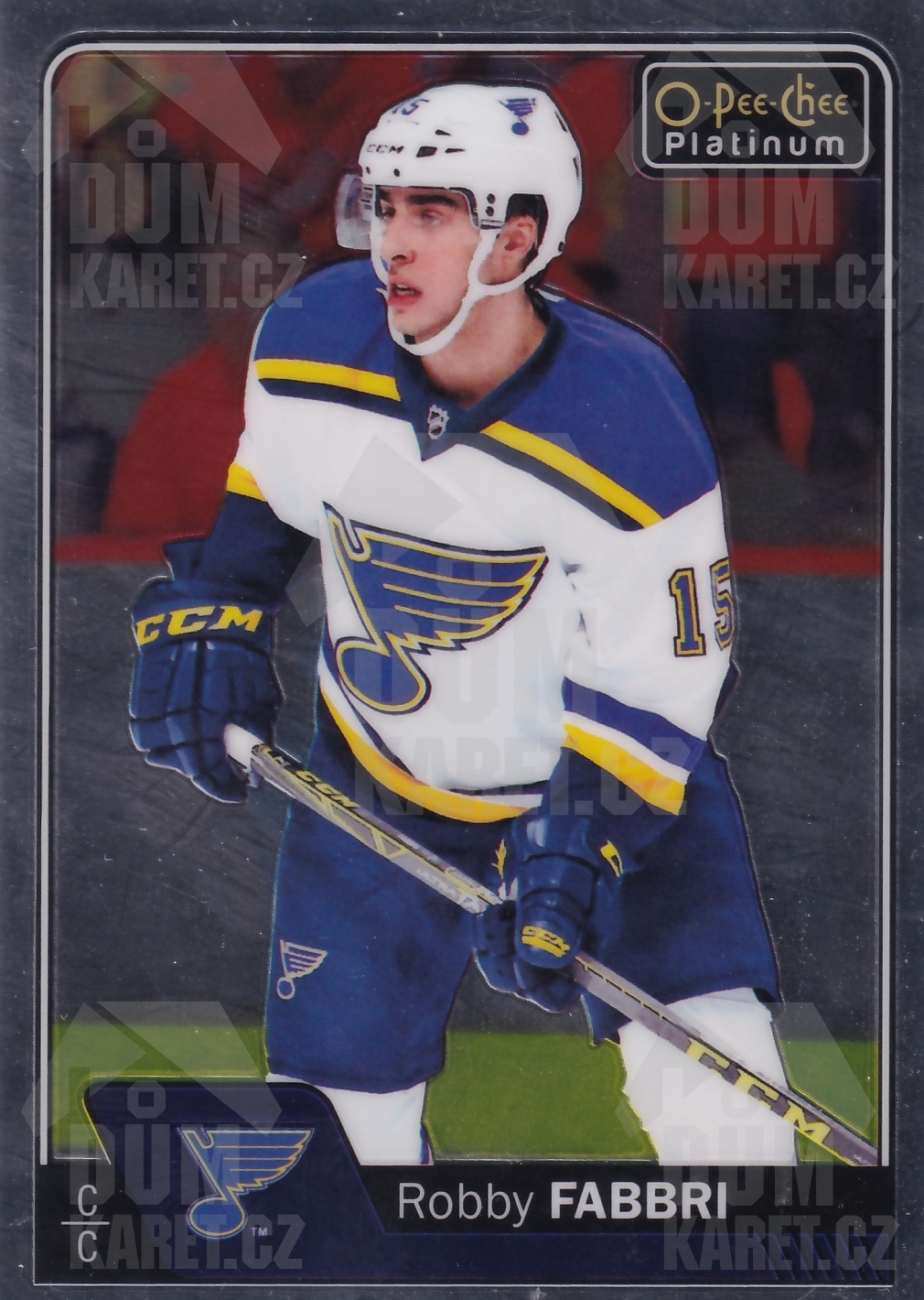 Robby Fabbri - 2016/17 OPC Platinum Hockey - #101