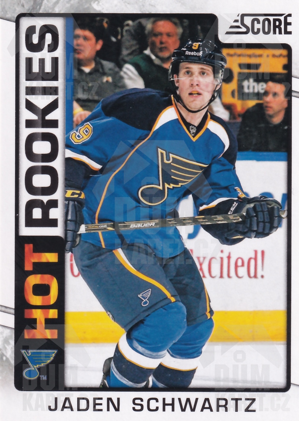 Jaden Schwartz - 2012/13 Score Hockey - Hot Rookies - #521