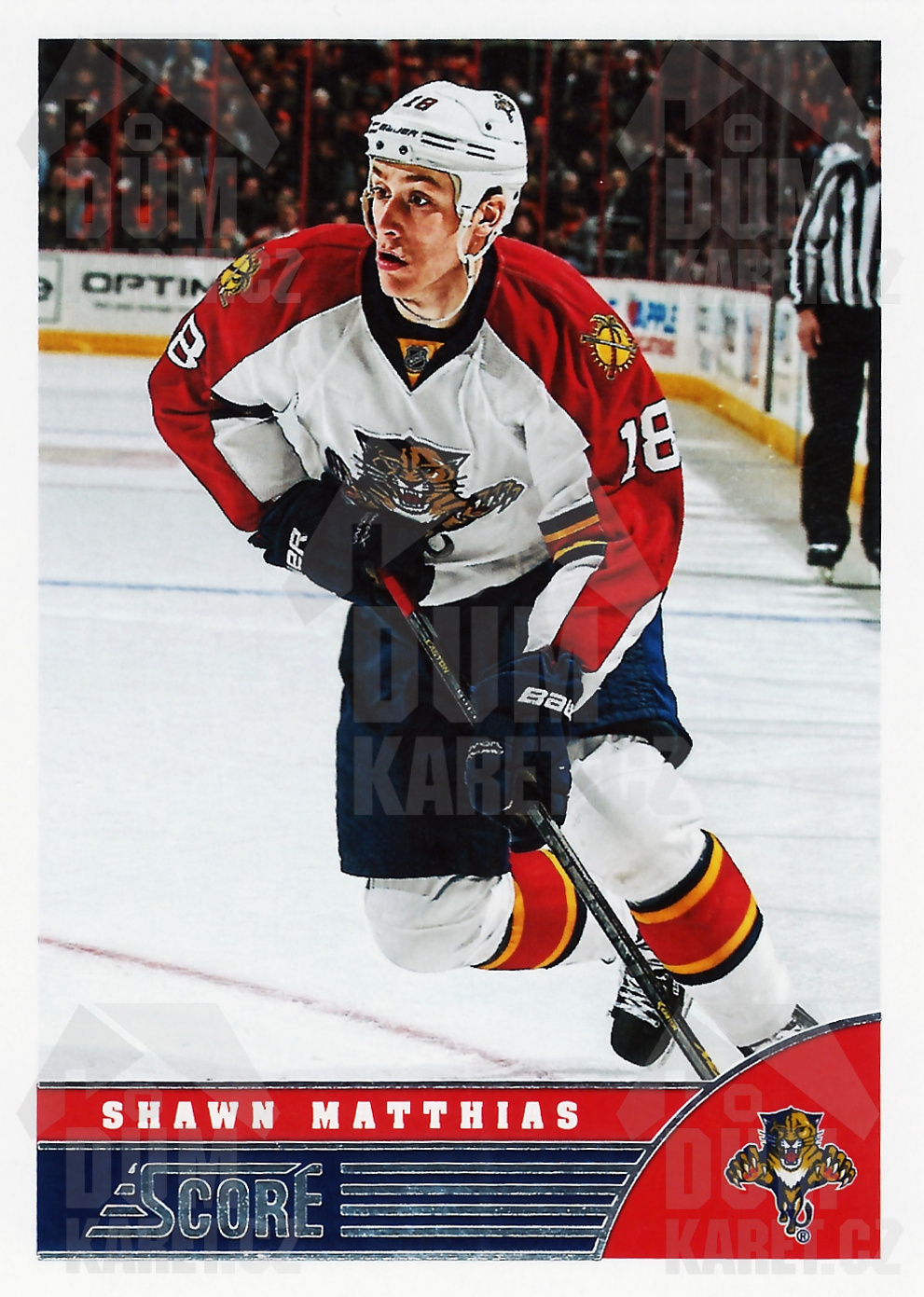 Shawn Matthias - 2013/14 Panini Score Hockey - #211