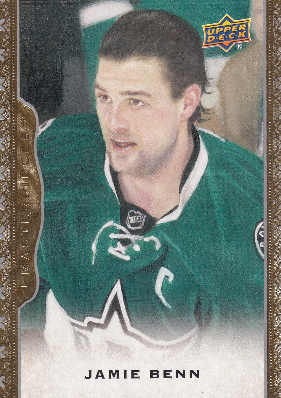 Jamie Benn - 2014/15 UD Masterpieces Hockey - #62
