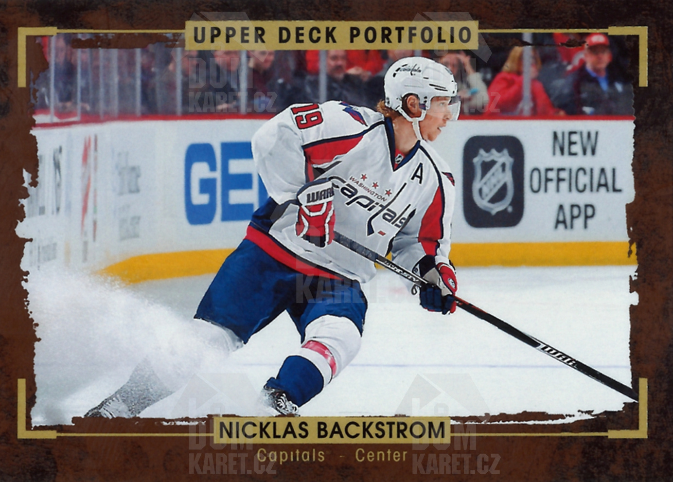 Nicklas Backstrom - 2015/16 UD Portfolio Hockey - #108