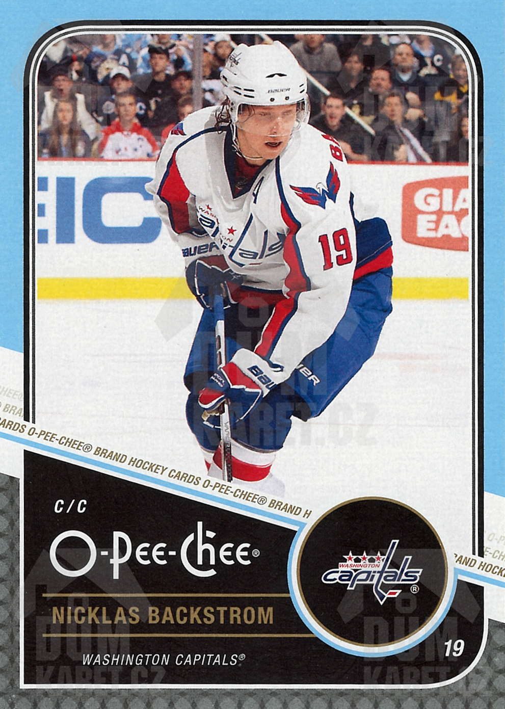 Nicklas Backstrom - 2011/12 O-Pee-Chee Hockey - #309