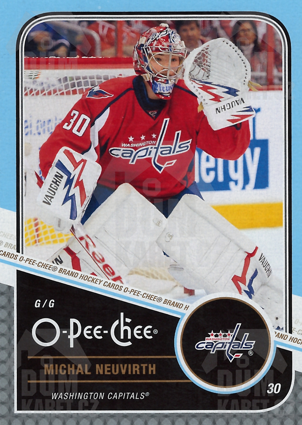 Michal Neuvirth - 2011/12 O-Pee-Chee Hockey - #166