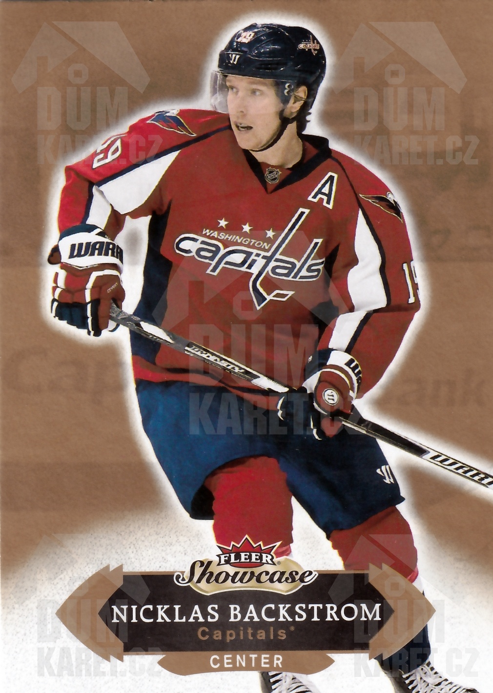 Nicklas Backstrom - 2016/17 Fleer Showcase Hockey - #79