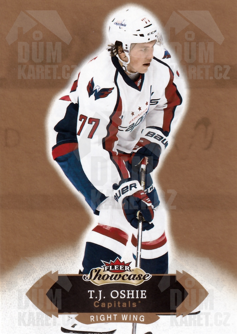 T.J. Oshie - 2016/17 Fleer Showcase Hockey - #29