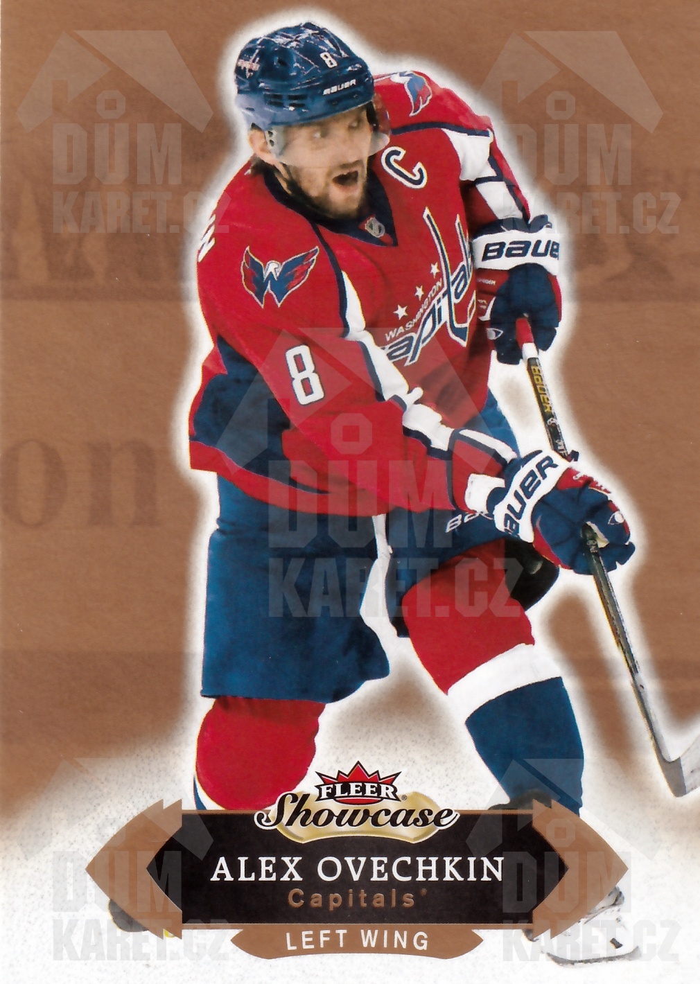 Alex Ovechkin - 2016/17 Fleer Showcase Hockey - #5