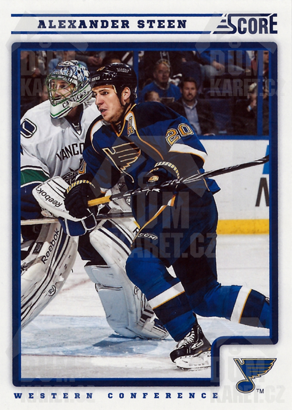 Alexander Steen - 2012/13 Score Hockey - #402