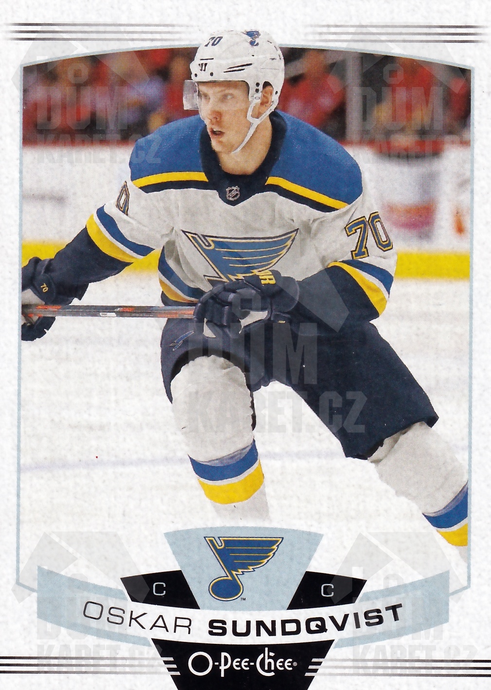 Oskar Sundqvist - 2019/20 O-Pee-Chee Hockey - #134