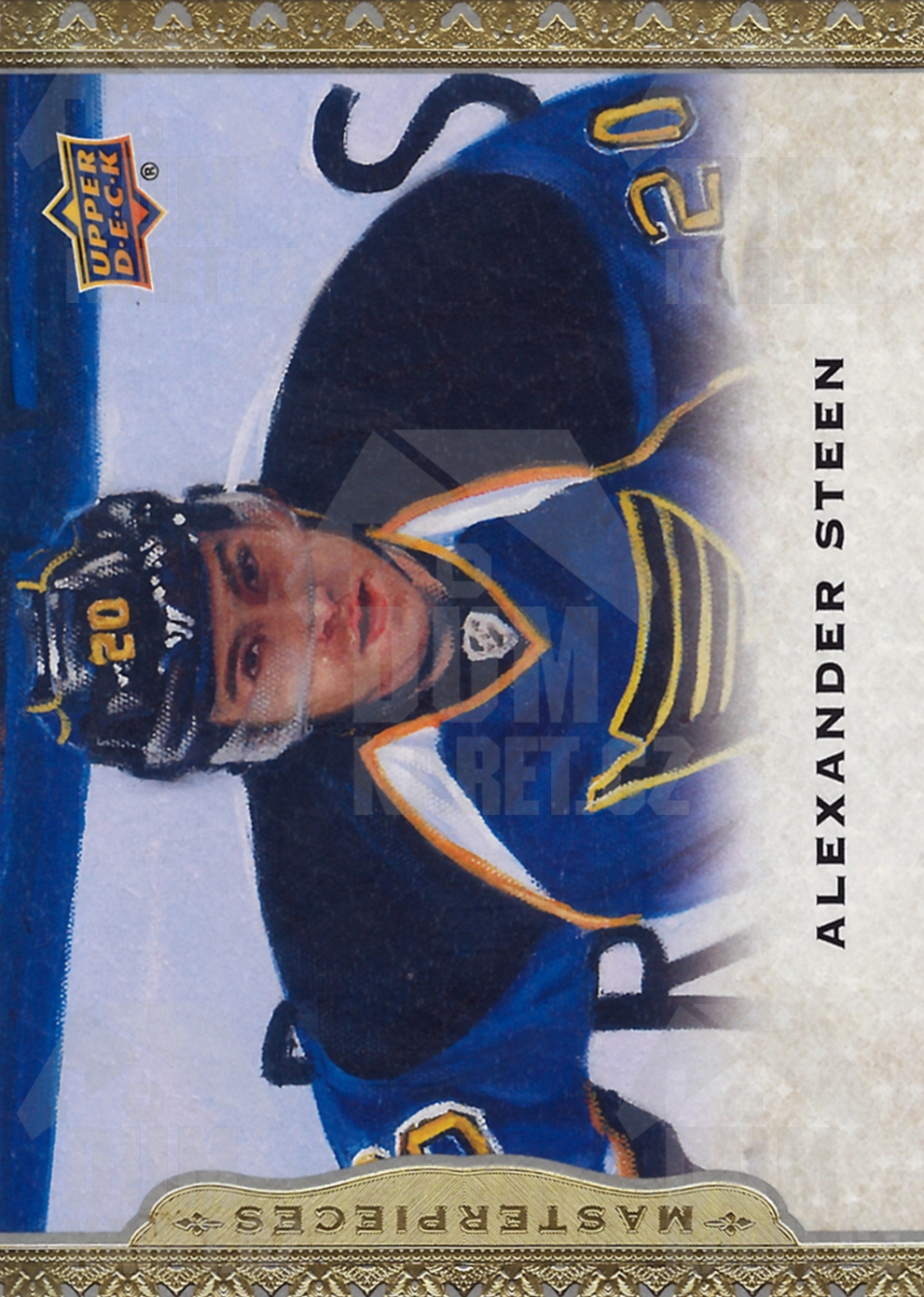 Alexander Steen - 2014/15 UD Masterpieces Hockey - #28