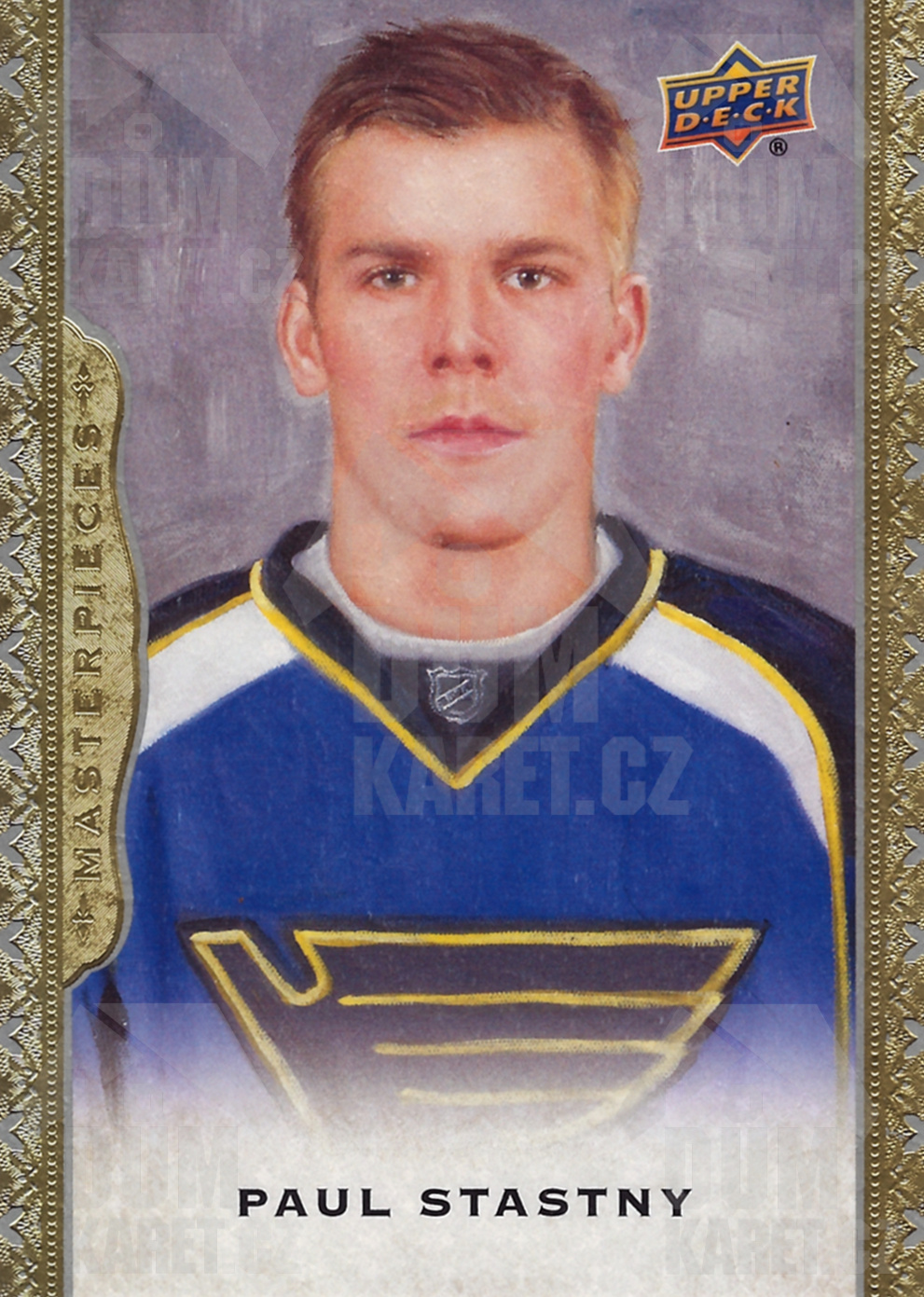 Paul Stastny - 2014/15 UD Masterpieces Hockey - #42