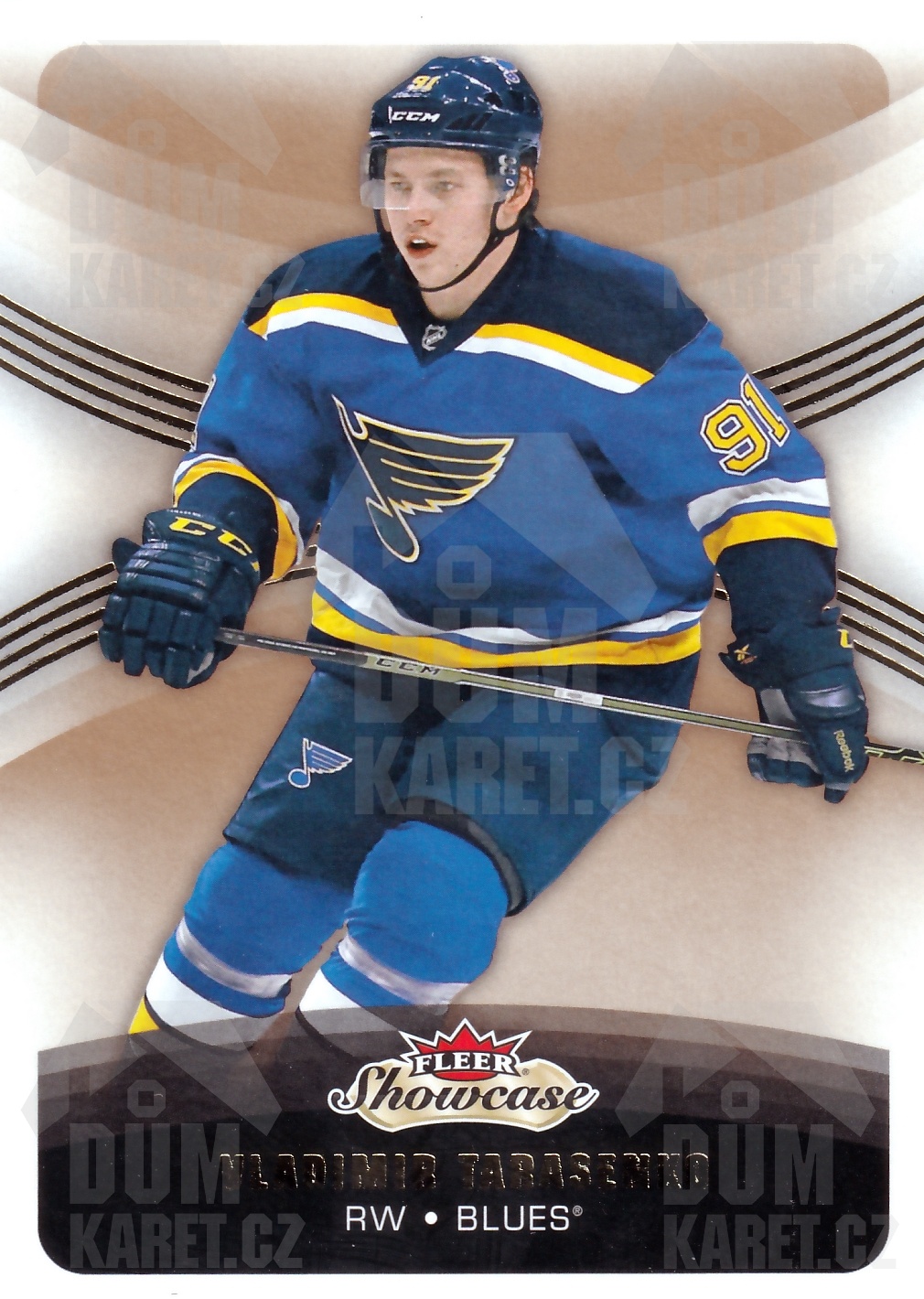 Vladimir Tarasenko - 2015/16 Fleer Showcase Hockey - #20