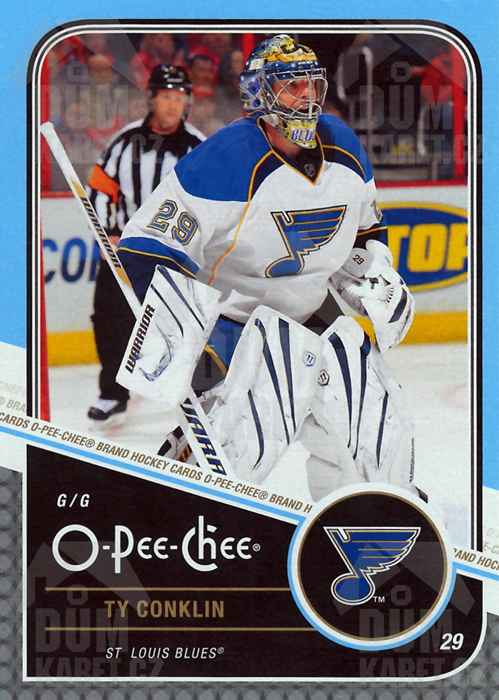 Ty Conklin - 2011/12 O-Pee-Chee Hockey - #194