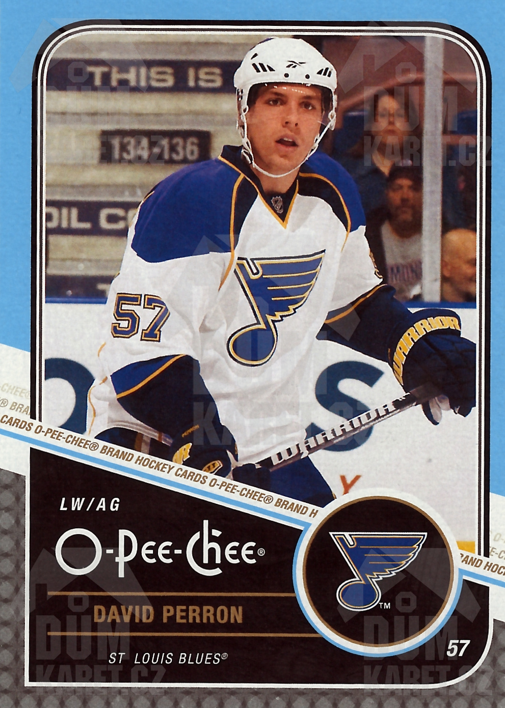 David Perron - 2011/12 O-Pee-Chee Hockey - #74