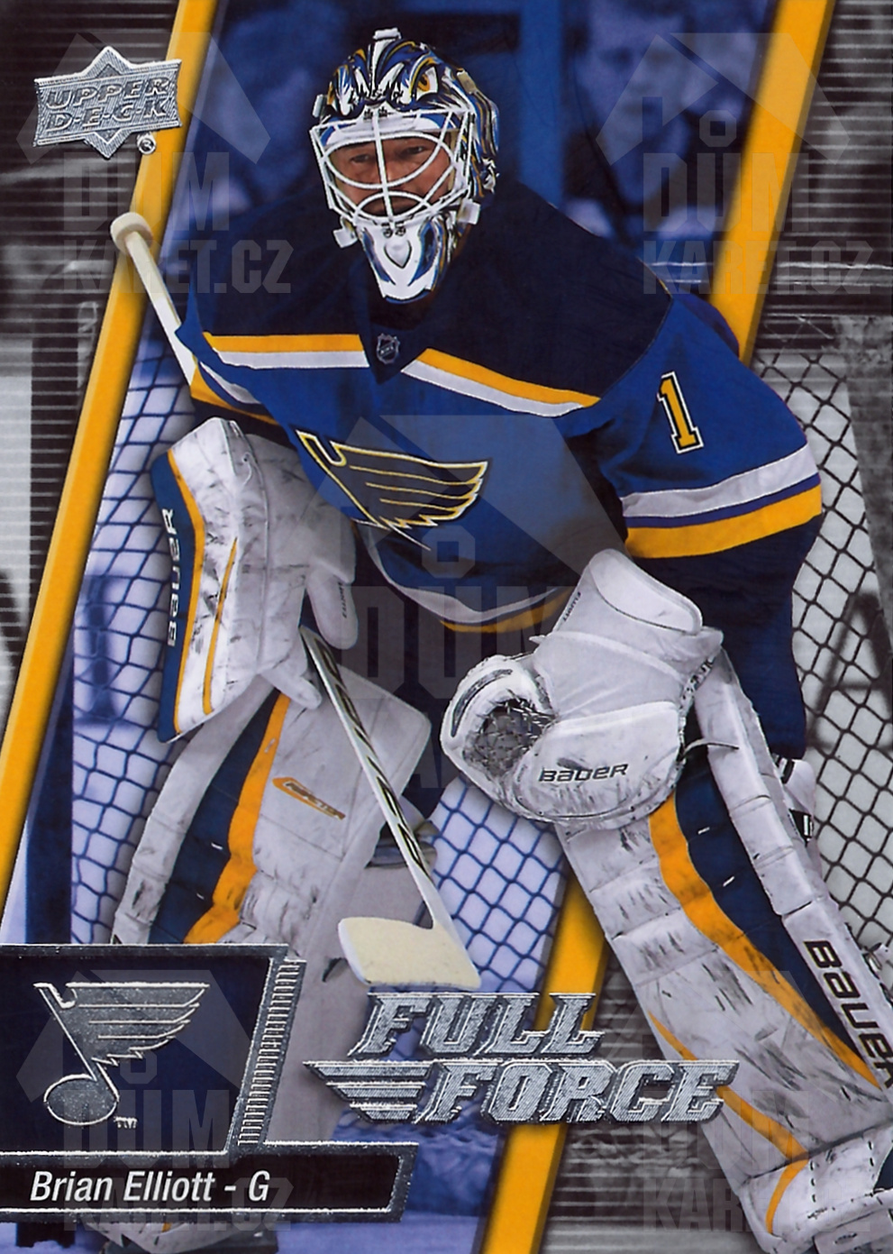 Brian Elliott - 2015/16 UD Full Force Hockey - #58