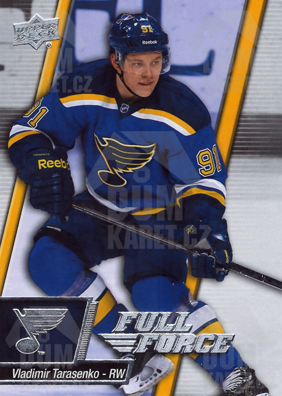 Vladimir Tarasenko - 2015/16 UD Full Force Hockey - #31