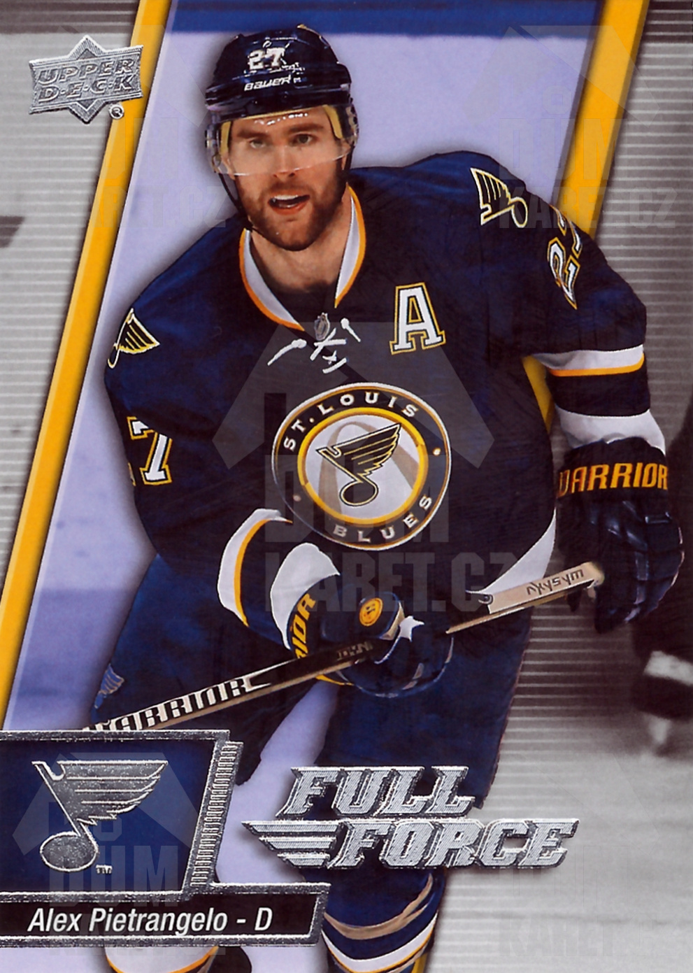 Alex Pietrangelo - 2015/16 UD Full Force Hockey - #76