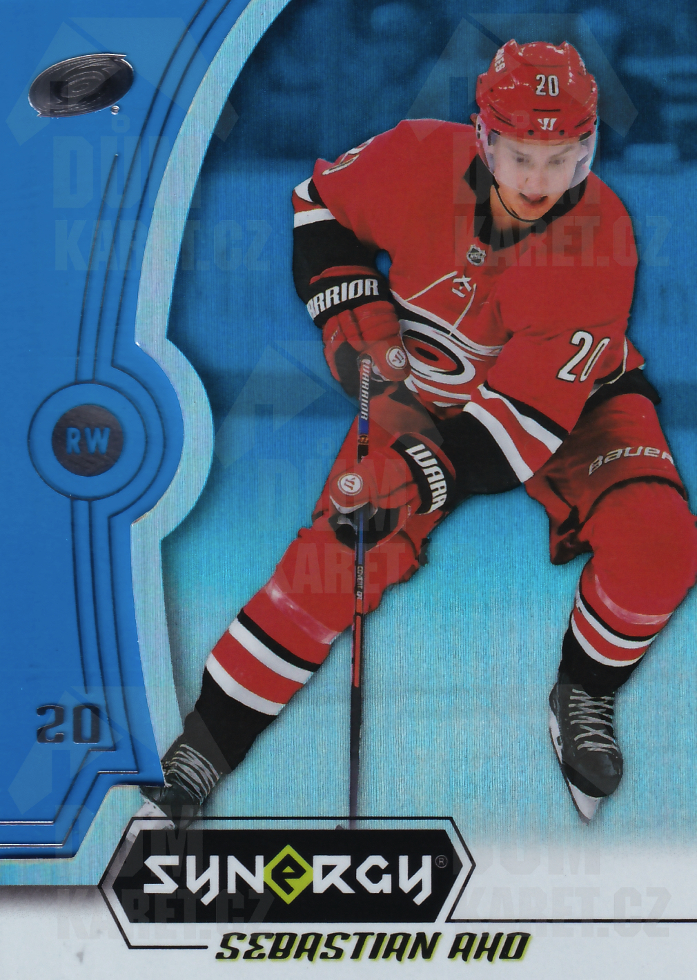 Sebastian Aho - 2018/19 Synergy Hockey - Blue - #4