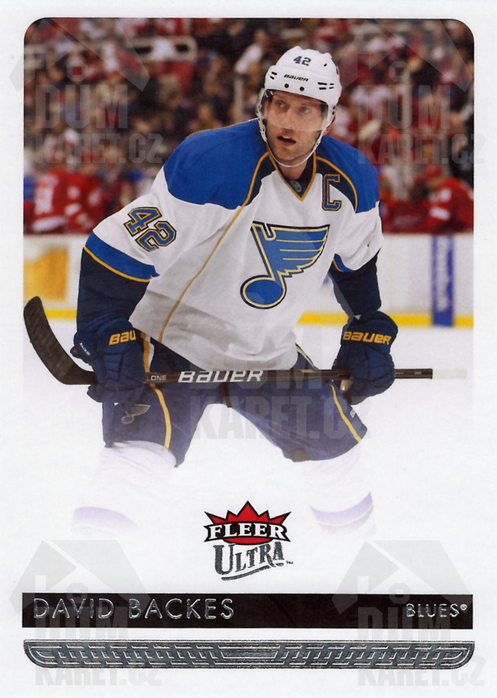 David Backes - 2014/15 Fleer Ultra Hockey - #168
