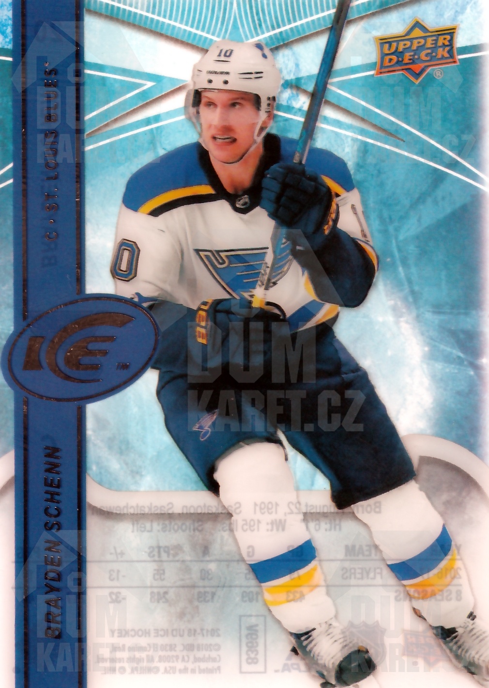 Brayden Schenn - 2017/18 UD Ice Hockey - #20