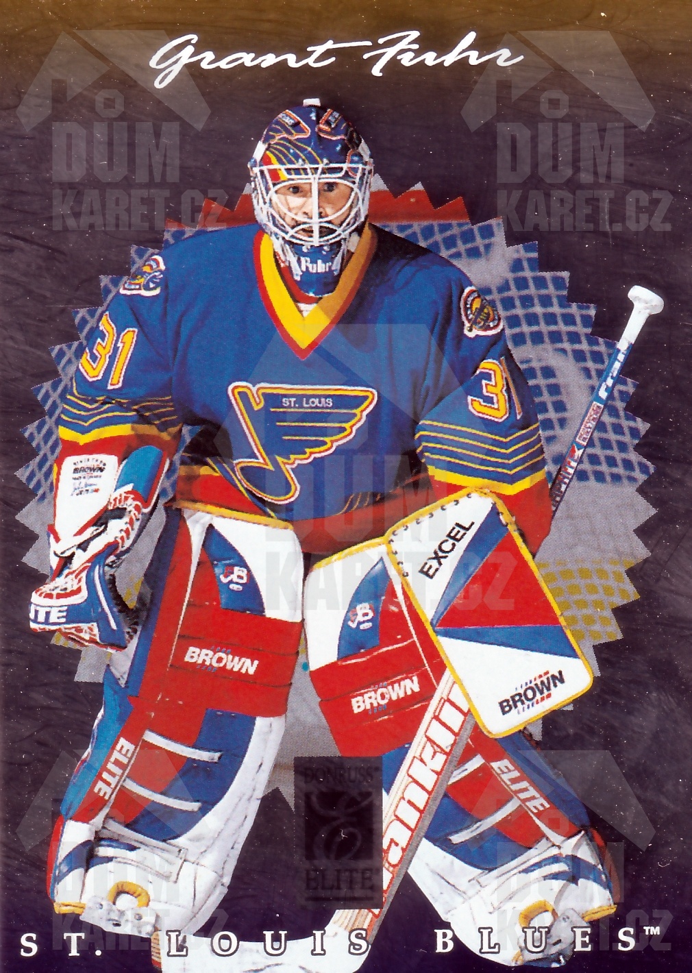 Grant Fuhr - 1996/97 Donruss Elite - #29