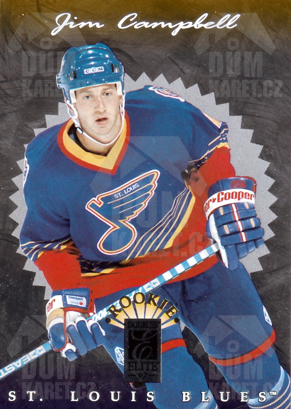 Jim Campbell - 1996/97 Donruss Elite - #142