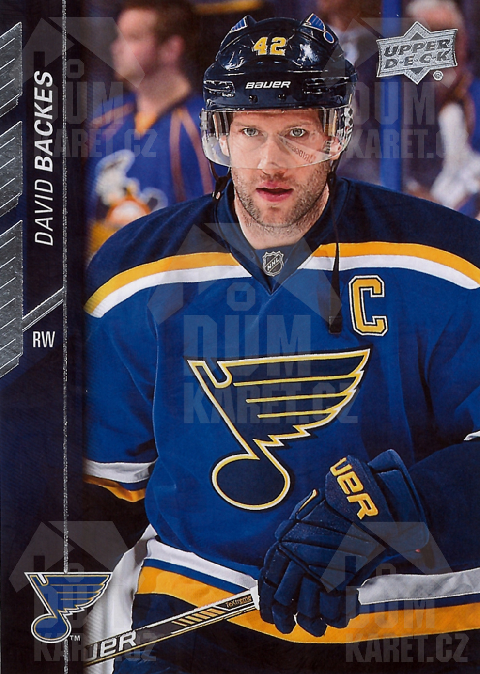 David Backes - 2015/16 UD Series I. Hockey - #159