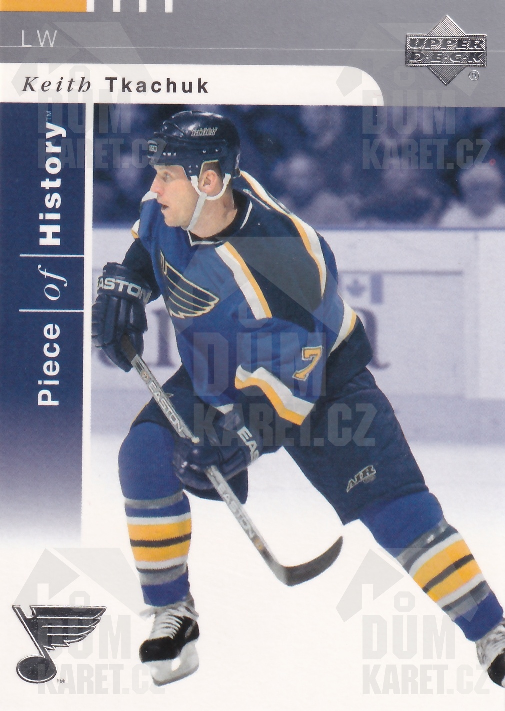 Keith Tkachuk - 2002/03 UD Piece of History - #77