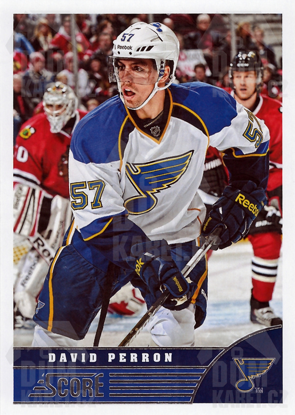 David Perron - 2013/14 Panini Score Hockey - #445