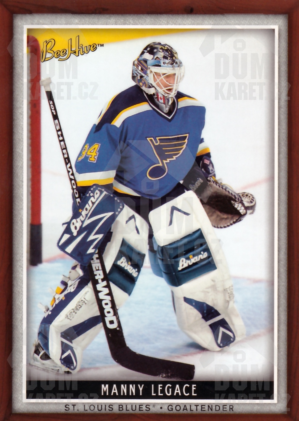 Manny Legace - 2006/07 BeeHive Hockey - #12