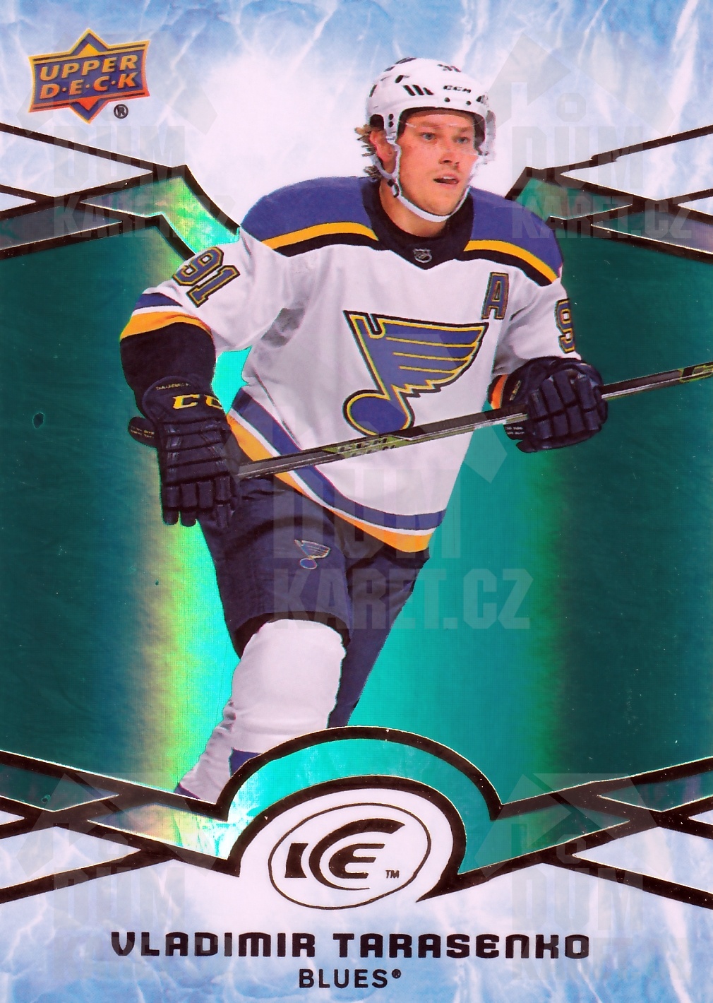 Vladimir Tarasenko - 2018/19 UD Ice Hockey - Green - #10