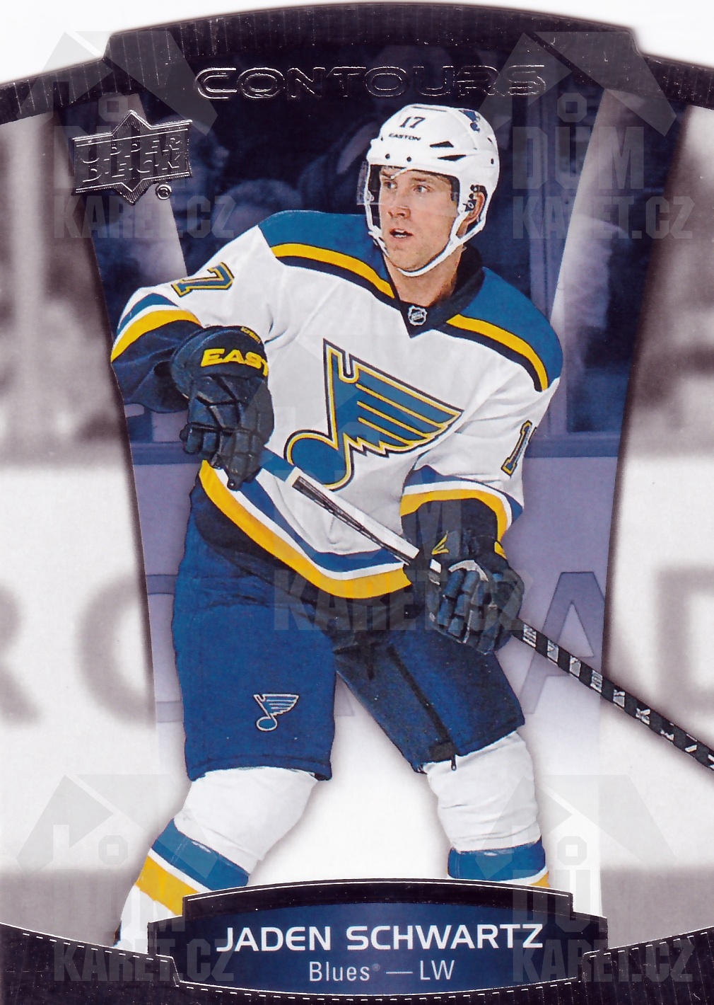 Jaden Schwartz - 2015/16 UD Contours Hockey - #18