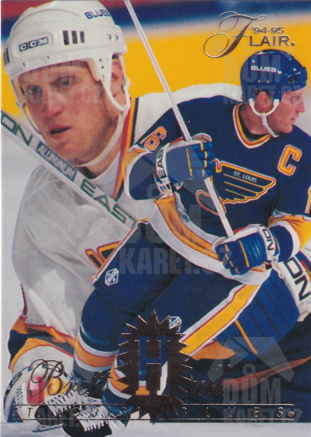 Brett Hull - 1994/95 Flair Hockey - #153
