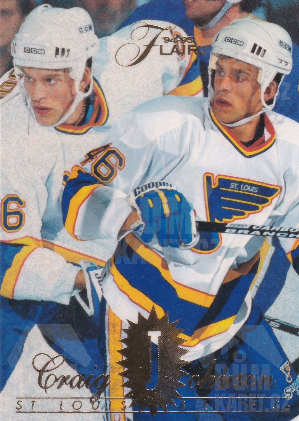 Craig Johnson - 1994/95 Flair Hockey - #155