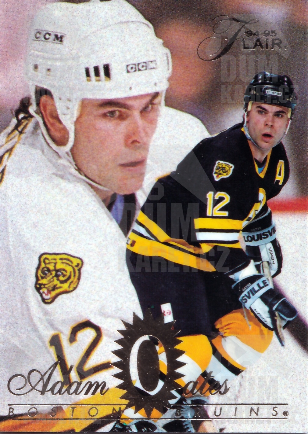 Adam Oates - 1994/95 Flair Hockey - #12
