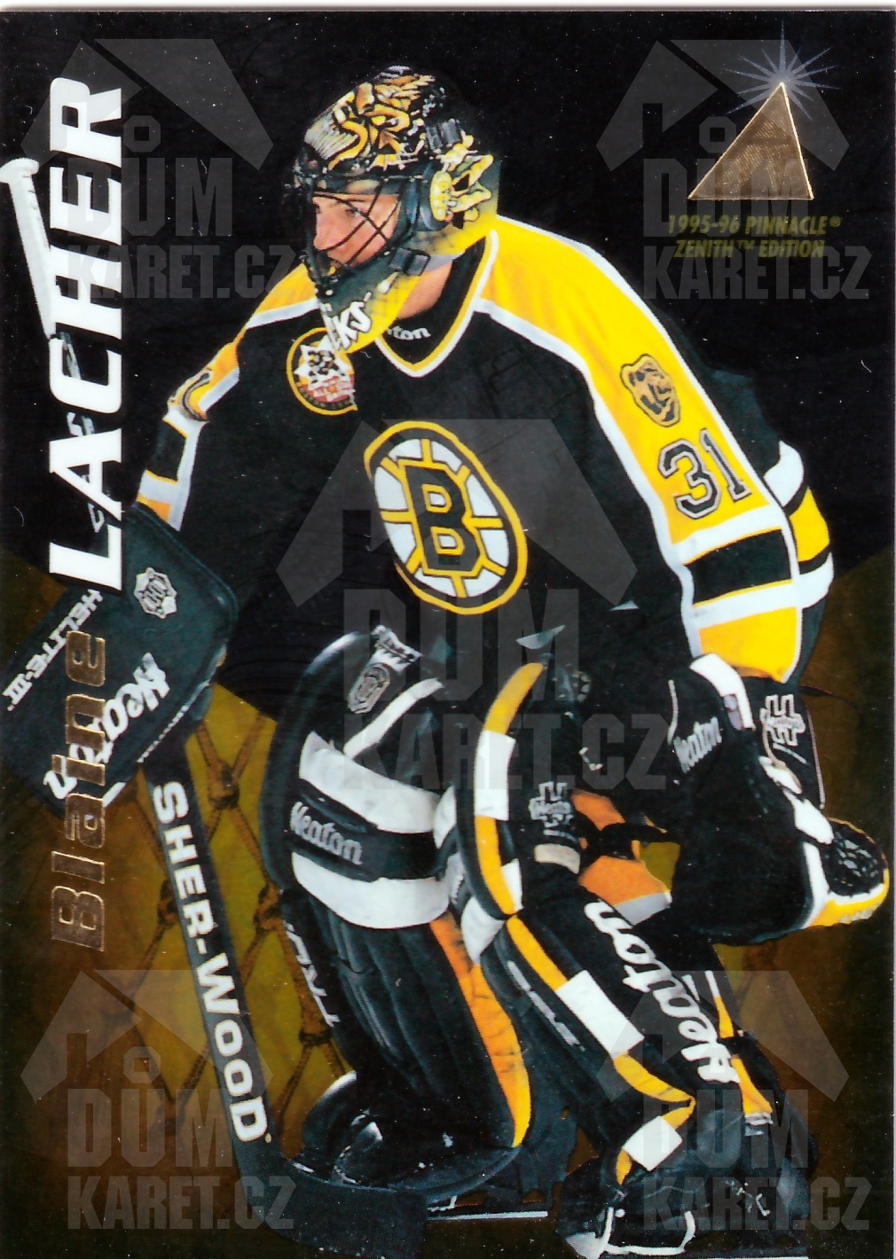 Blaine Lacher - 1995/96 Pinnacle Zenith - #78