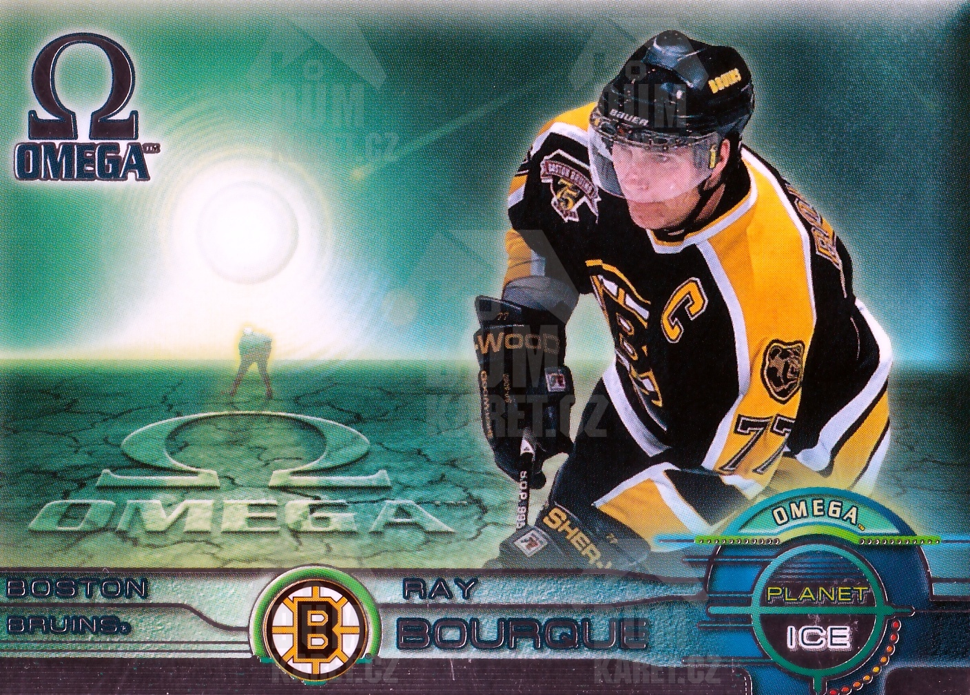 Ray Bourque - 1998/99 Omega Planet Ice - #1